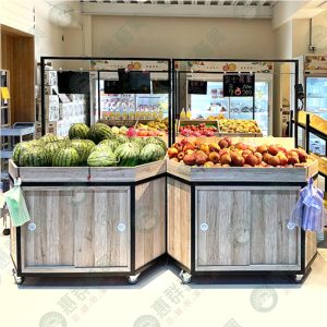 大型蔬果展示陳列架(ㄇ字桿)