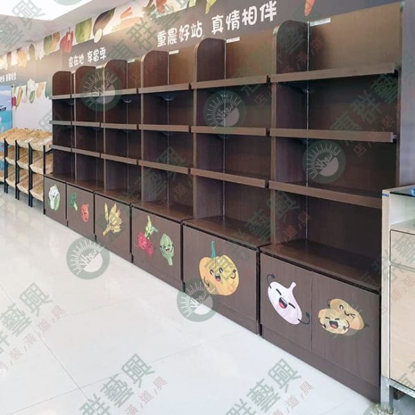WS壁面造型木座底櫃陳列架-02