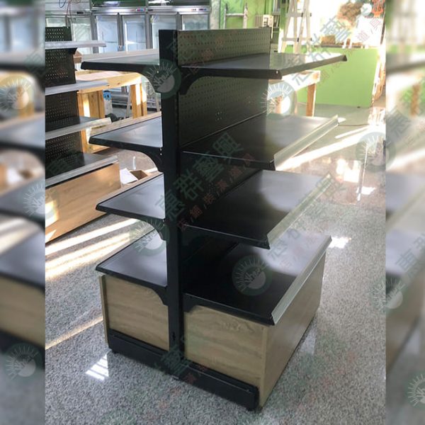 ws雙面洞洞板木底櫃鐵層板架-03