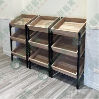 三層極簡水果.蔬果展示架WS-05