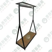 ws簡約玻璃.木板底座吊桿-01