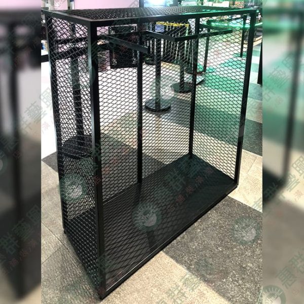 WS工業風四面菱格網吊衣桿-03