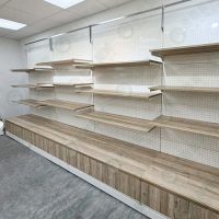 工業風原木系白洞洞背板層板壁櫃架-04