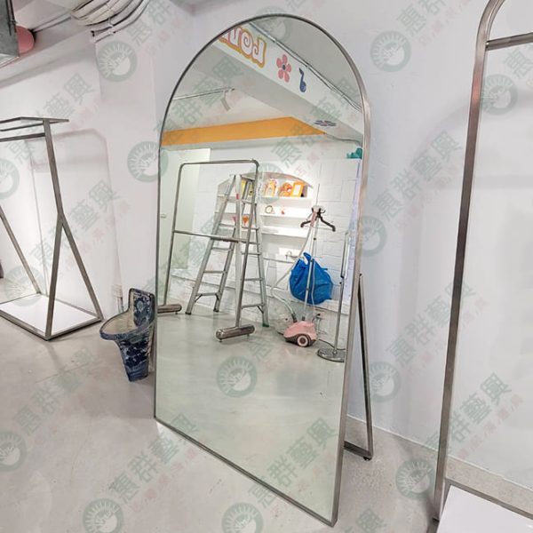 WS不鏽鋼皮帶框歐風造型立鏡-02