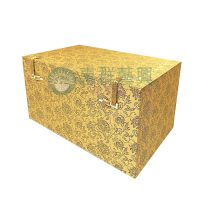 ws客製-中國風質感金黃花紋精緻錦盒-02