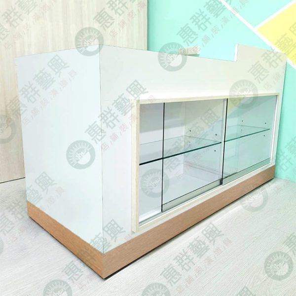 淺色系造型開窗櫃台wss-01