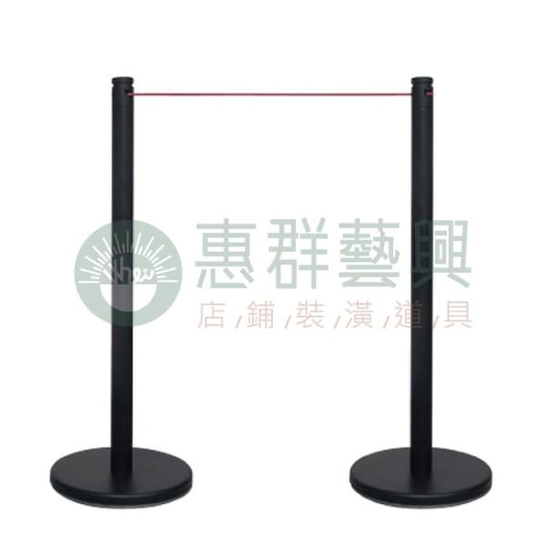 ws多功能圍欄.欄柱(細繩.塑膠鏈)W-50B-01