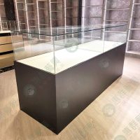 ws質感雙色雙層玻璃展示櫃-01
