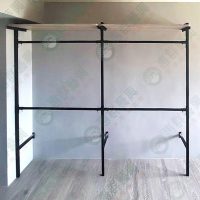 WS工業風F柱鎖壁式壁面展示陳列架WF10-02
