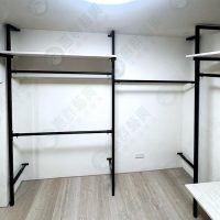 WS工業風F柱鎖壁式壁面展示陳列架WF10-06