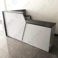 L型多邊形拼色櫃台WS-01