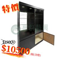ws0特價 黑色玻璃櫃-03