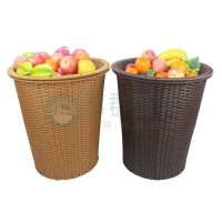 ws圓形堆頭筐-茶色.深咖啡色-02