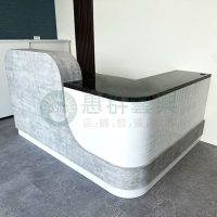 WS特殊圓弧L型櫃台-010