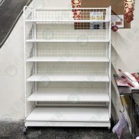 雙側圓弧井網壁面架
