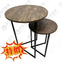 極簡雙圓幾何V型組合式展示桌 特-01