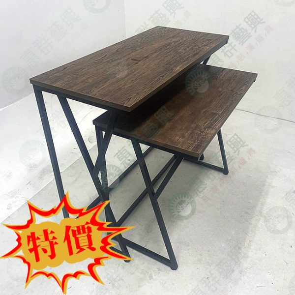 簡約線條造型組合式高低展示桌特 ws-03