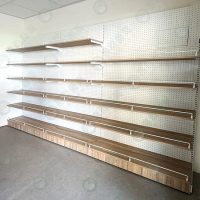 單面洞洞板木層板壁面架ws000-04