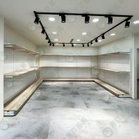 單面洞洞板木層板壁面架(黑.白)ws-13
