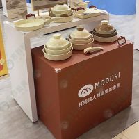 簡約造型子母展示桌(ㄇ字+方塊)WS-04