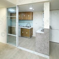 WS地軌式白框鋁製拉門WSP240-02