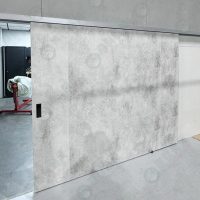 WS外掛式大片木製拉門WSP242-04