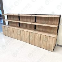 ws小型壁面木背板黑框底櫃架-01