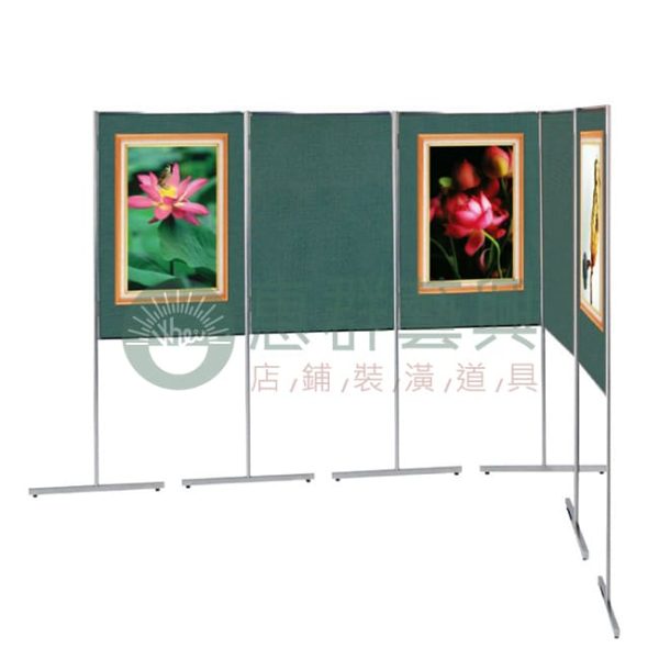 不鏽鋼雙面快速展示板W-720-01