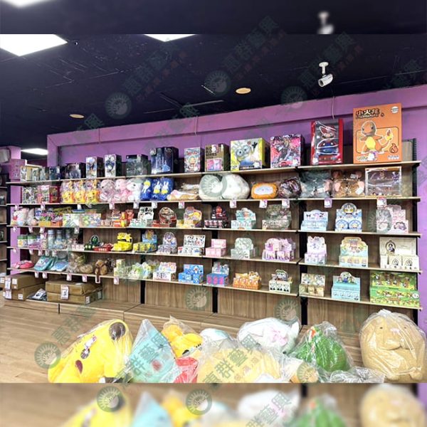 WS壁面嵌入式木背板陳列層板架-01