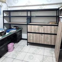 ws工業風黑框書櫃架-01