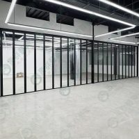 大型黑框折疊鋁框拉門WSP267 00-07