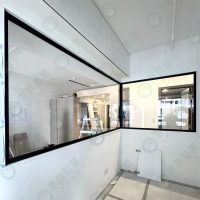 WS L型黑框屏風WSP275-03