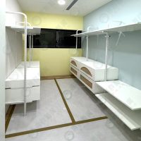 ws工業風弧形F柱鎖壁式壁面展示陳列架WF21-02