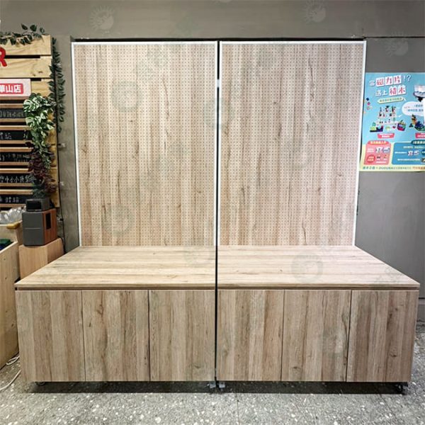 ws活動式白框洞洞板展示底櫃架-02