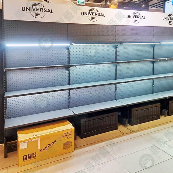 ws鐵製洞洞背板鐵層板壁邊陳列架(LED燈條)-01