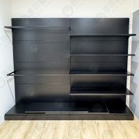 開放式洞洞板收納衣櫃壁架.住家風衣間KP-01 ws-08-08