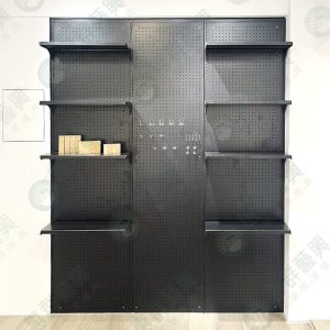 鐵製洞洞板陳列架WS22-實做案例