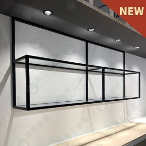 黑框玻璃層板展示架