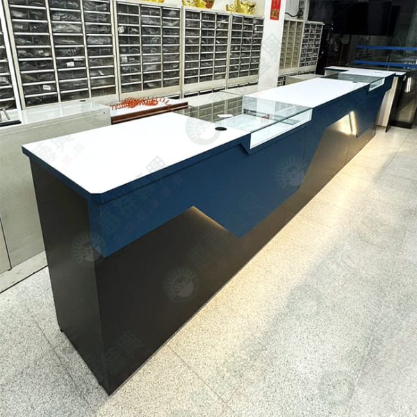 WS不規則長形色塊LED展示櫃台-04