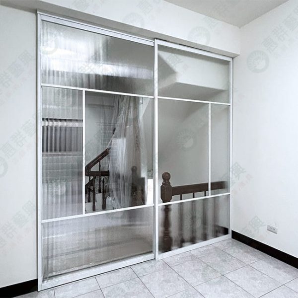 WS地軌式鋁框拉門WSP348-01