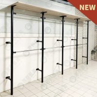 WS撐壁固定式圓排管展示吊架-實做案例W-9-05