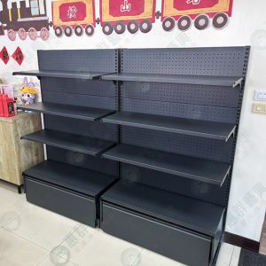 鐵製洞洞背板收納鐵櫃陳列架