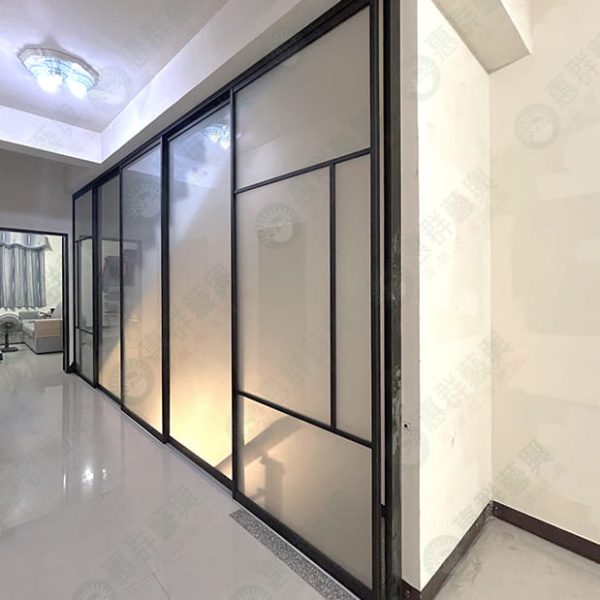 ws地軌式大片鋁框拉門WSP346-01