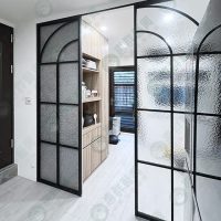 ws造型懸吊式鋁框拉門WSP350-02