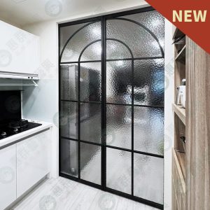 造型懸吊式鋁框拉門WSP350