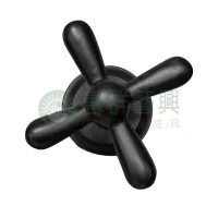 ws鋁製十字造型單點小掛桿(黑)-03