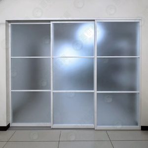 地軌式鋁框拉門WSP361