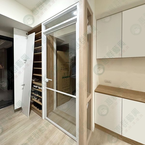 WS造型鋁框推門WSP357-02