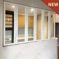 ws簡約白框多片折疊窗WSP363-04