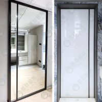 WS懸吊式雙面鋁框拉門(鏡面.玻璃)WSP369-01